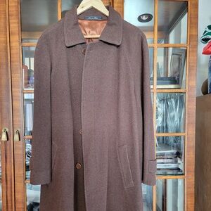 Joseph Abboud Dark Brown Trench Coat